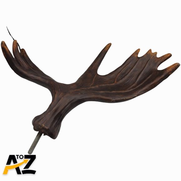 Emperor Moose Head Wall Hanging Statue Figure - Picture 9 of 11